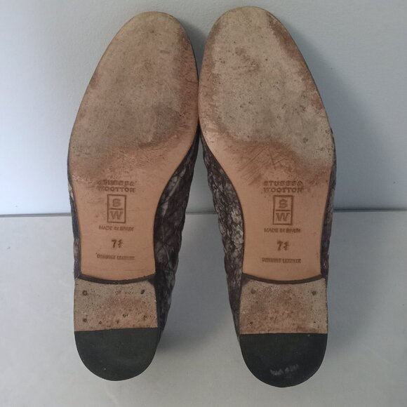 STUBBS & WOOTTON | Forest Quilted Flats - Picture 9 of 9